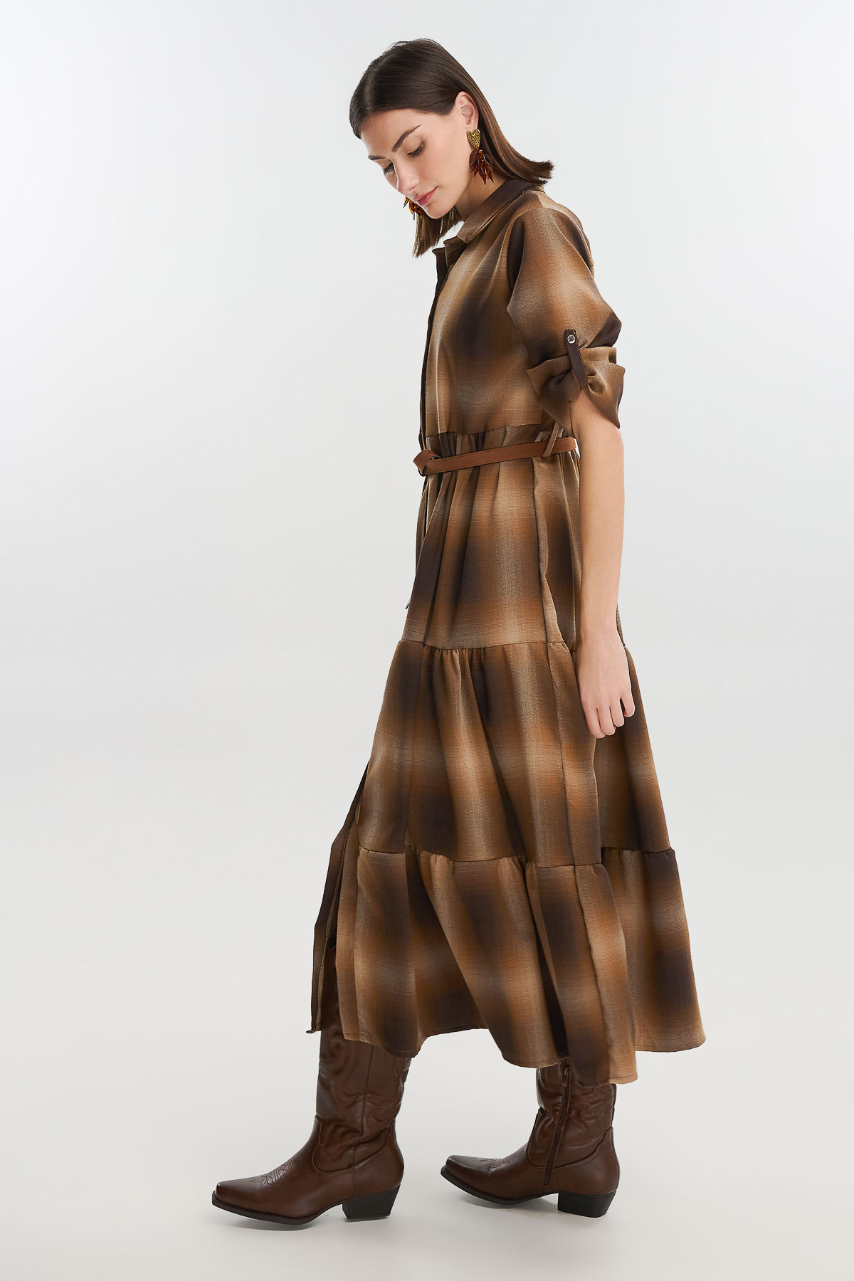 Φόρεμα σεμιζιέ degrade - Image 4