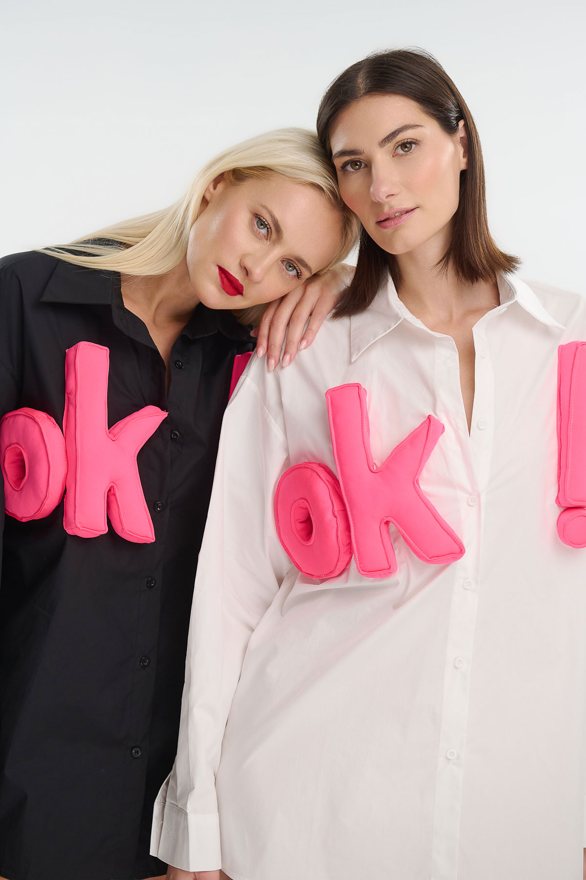 Shirt cotton OK! - Λευκό, One_size