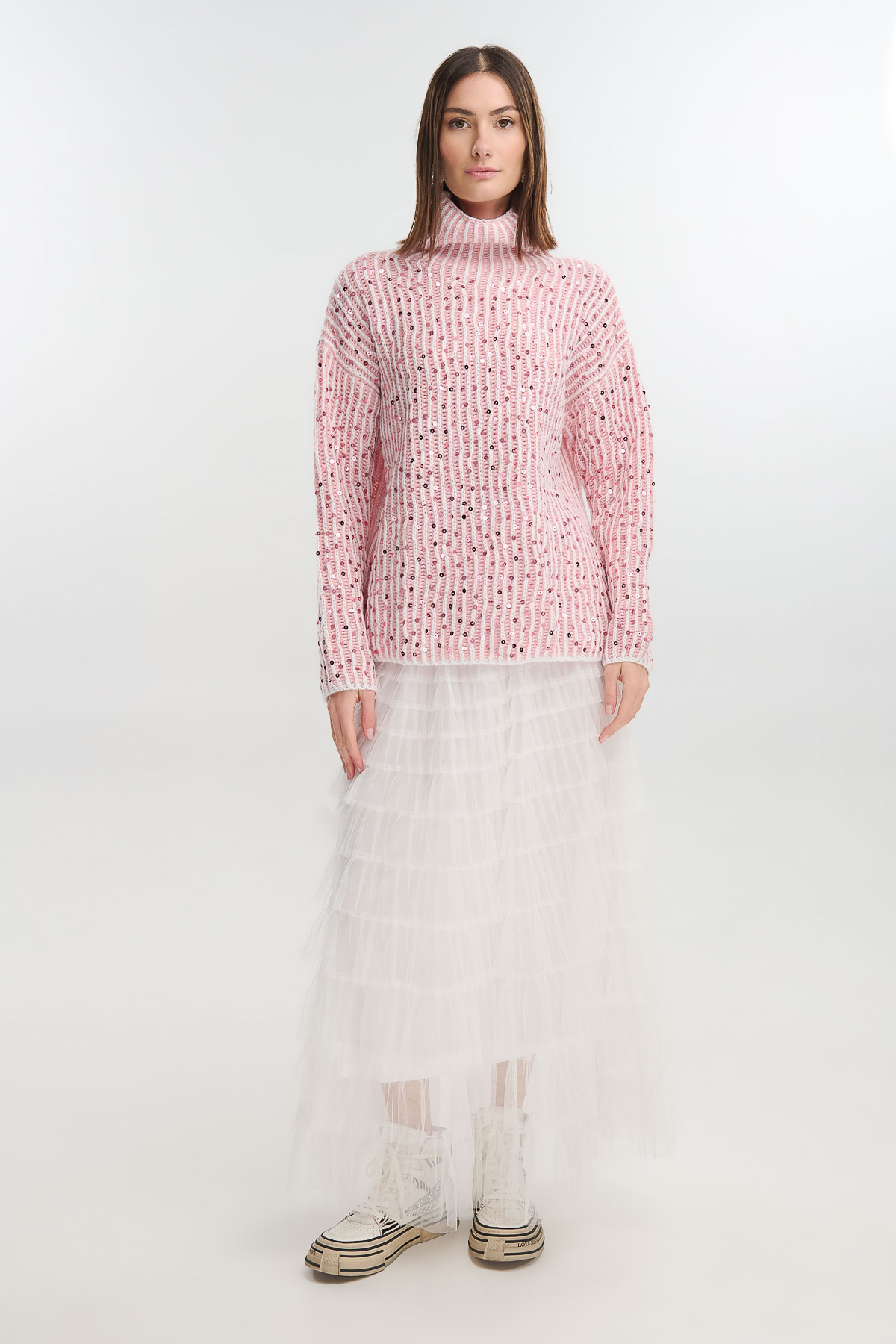 Pullover sequin details - Image 3