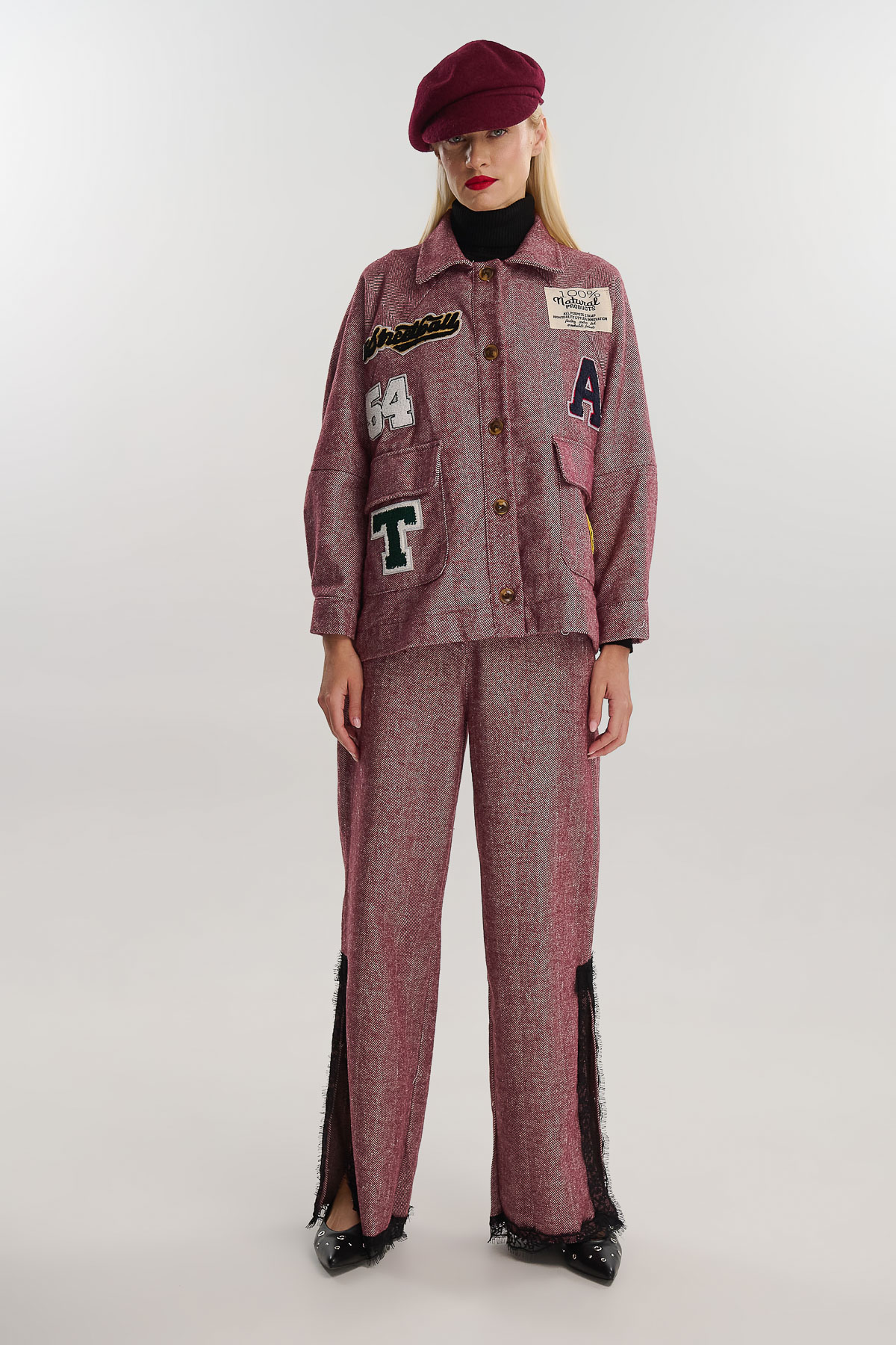 Πουκάμισο bomber patches - Image 4