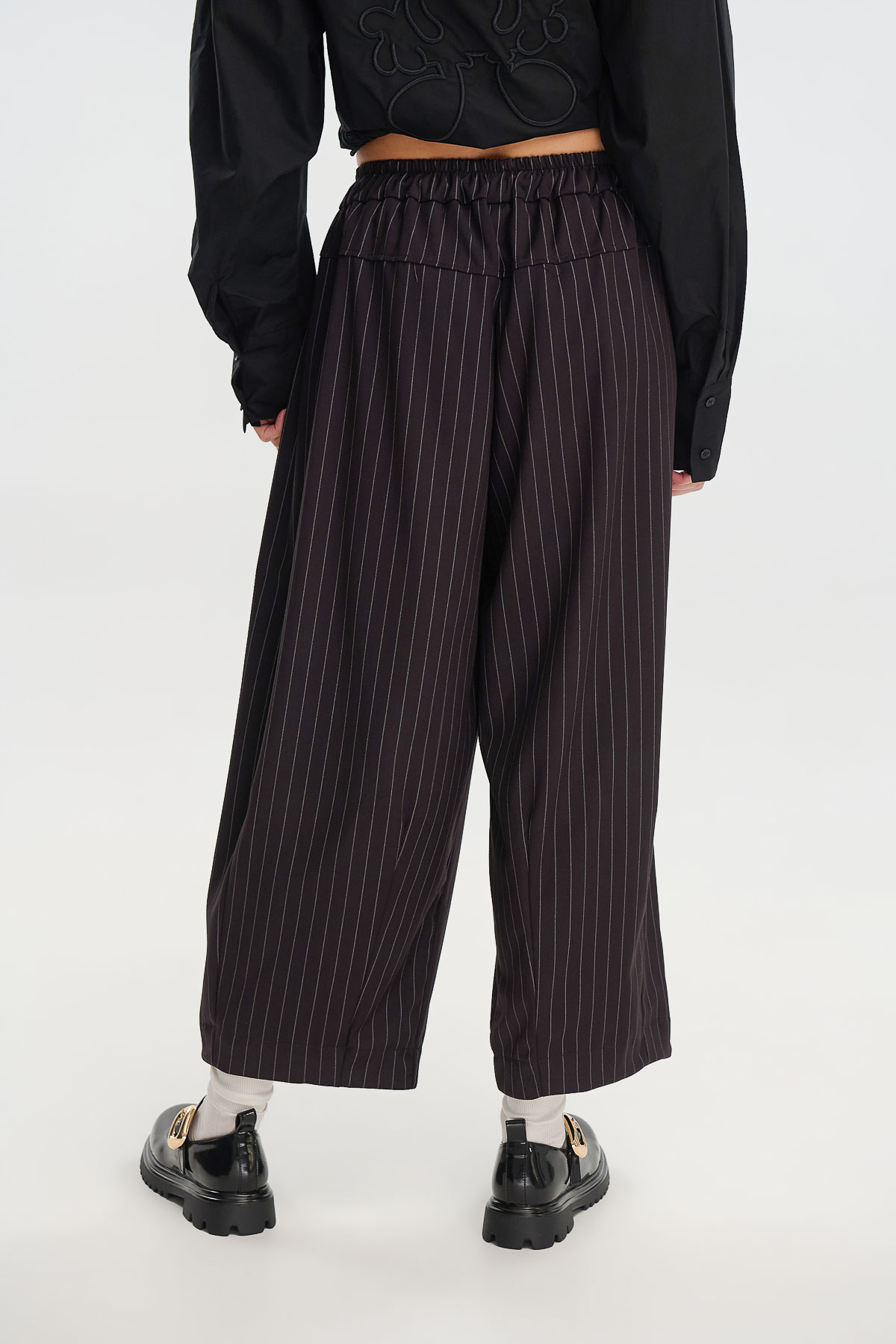 Παντελόνι ριγέ με λάστιχο - Image 5