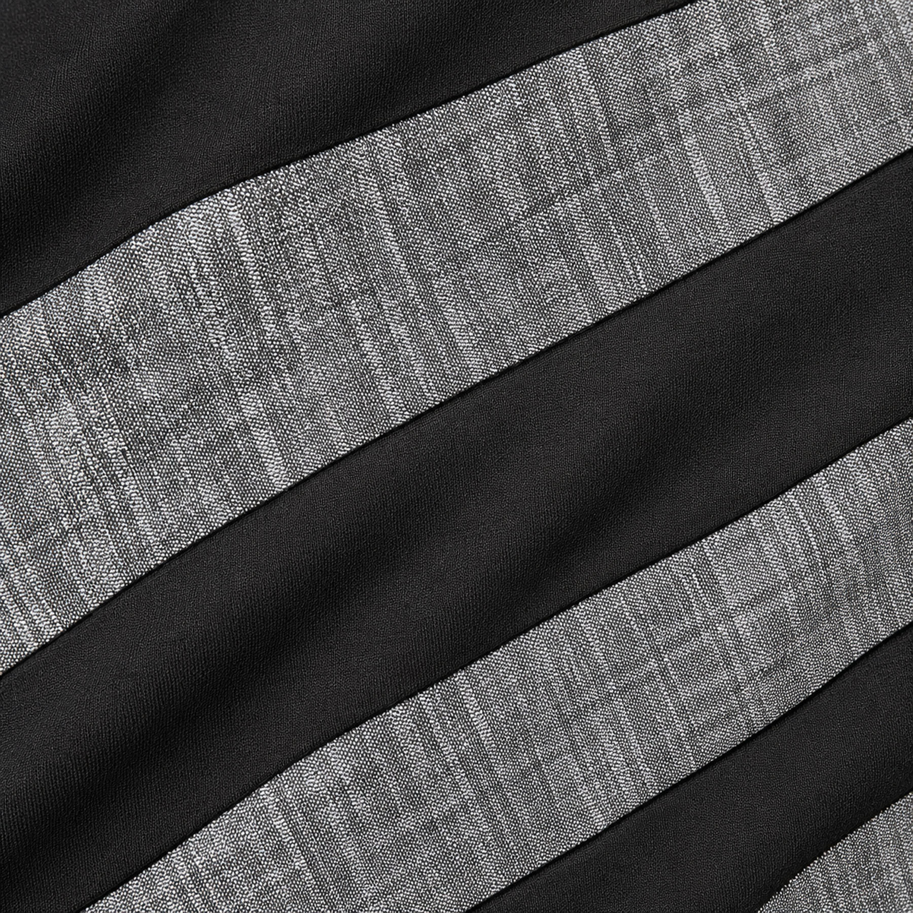 Φόρεμα με ρίγες denim details και βολάν - Image 5