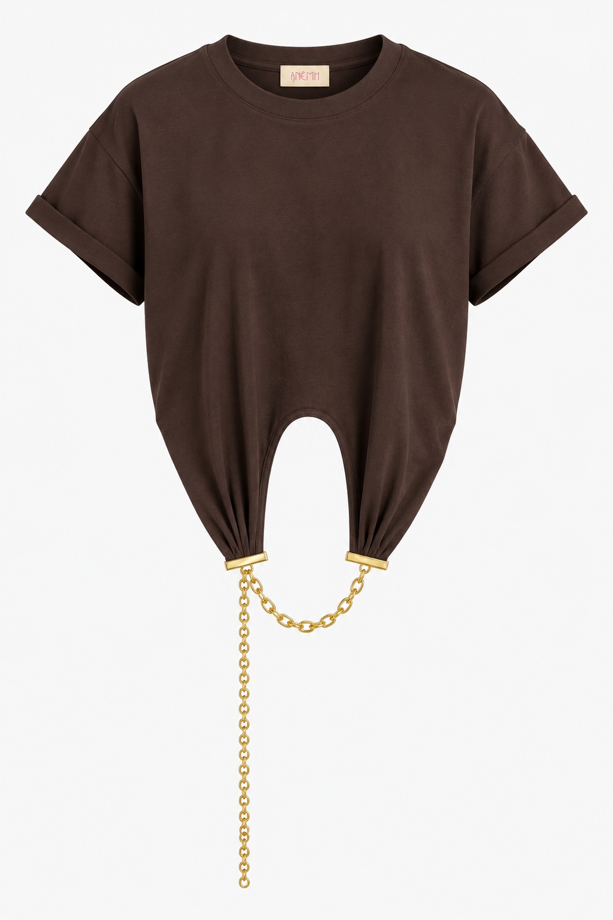 T-shirt crop chains
