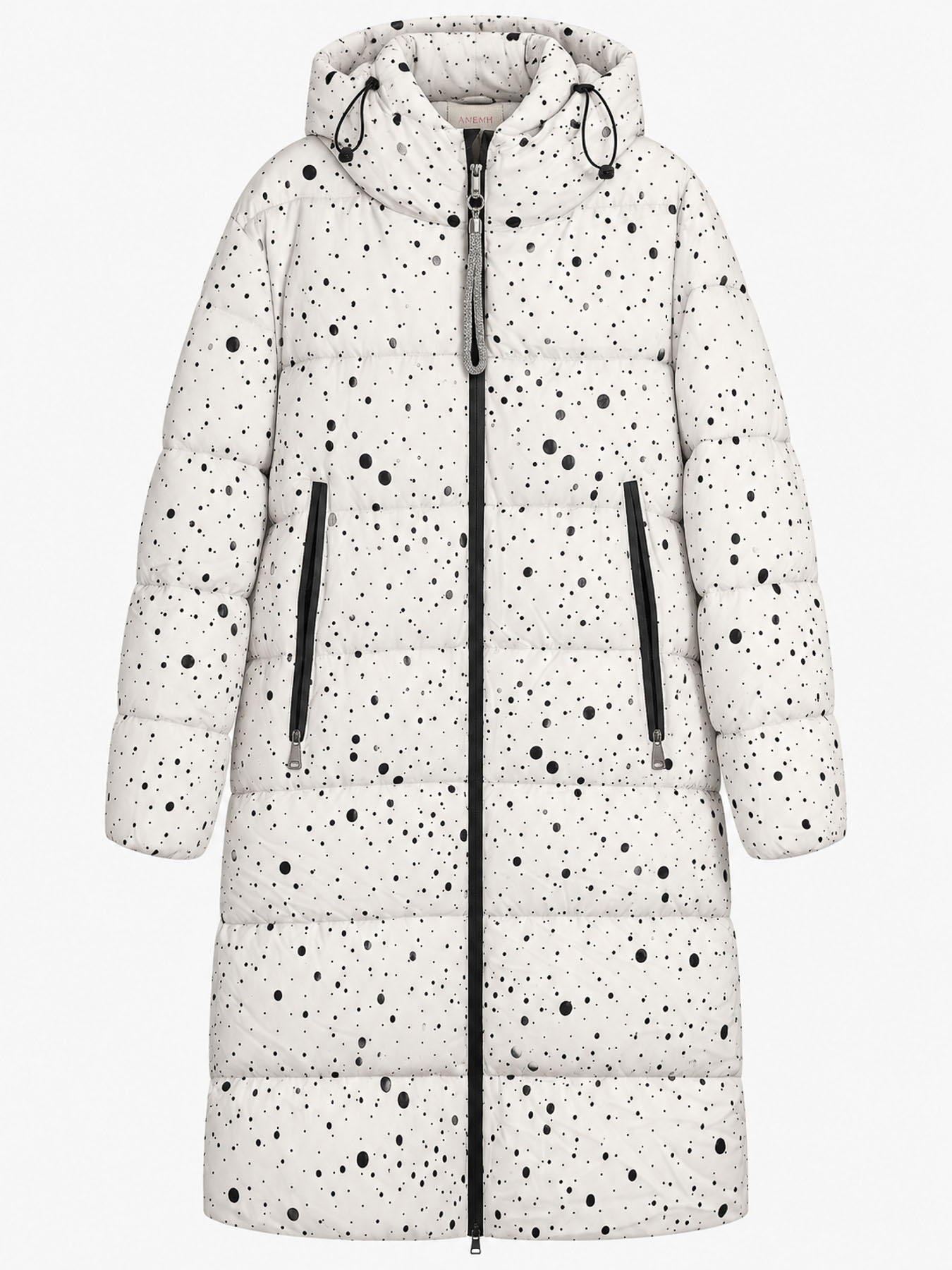 Μπουφάν puffer μακρύ cut effect - Image 2