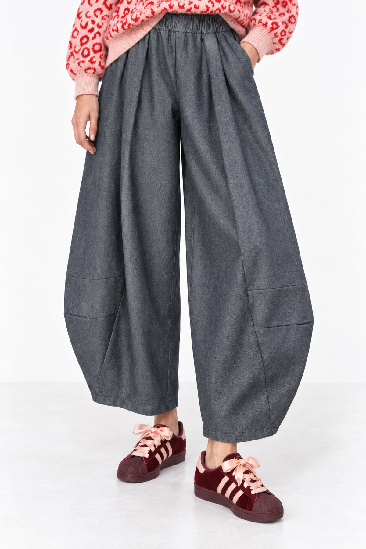 Παντελόνα Denim Baggy - Navy Μπλε, One_size