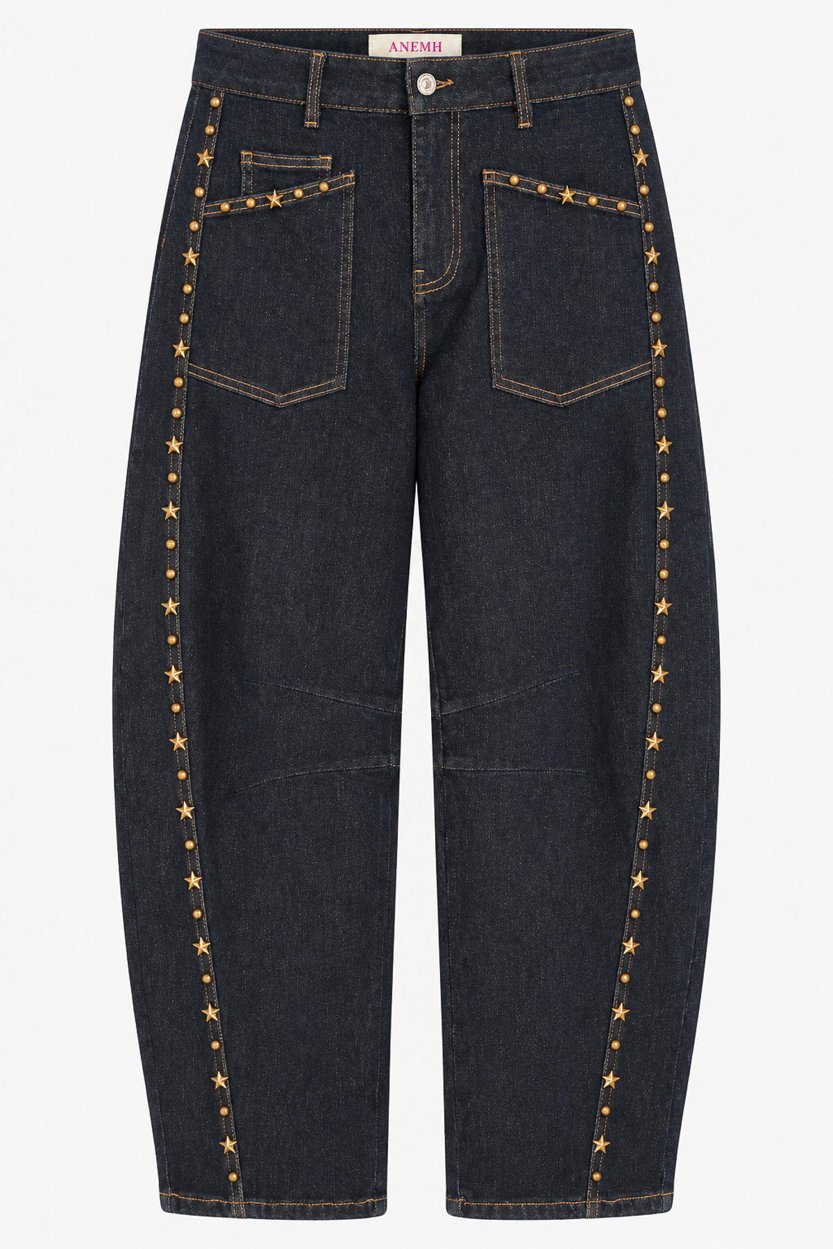 Παντελόνι denim χρυσα τρουκς στοιχεία - Image 2