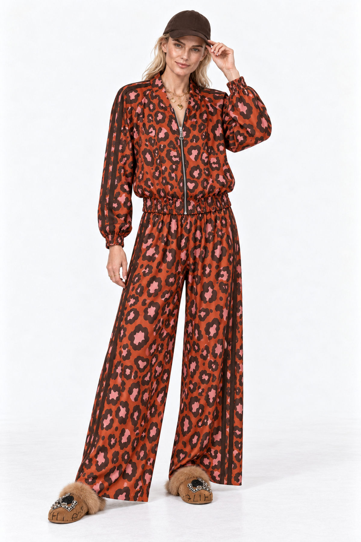 Pants striped animal print - Image 3